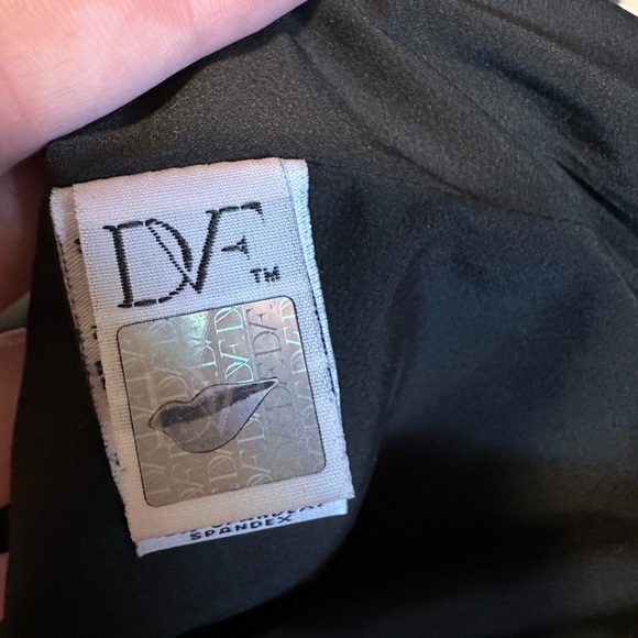 Diane Von Furstenberg Amanda Dress Jacquard Printed Size 4 d827401l14x - Picture 6 of 9